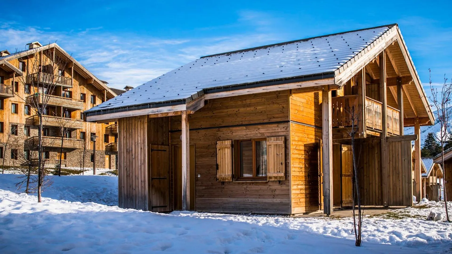 Chalet Mitoyen 3 Pieces 6 Pers. Avec Terrasse - Residence Le Hameau Du Puy, Superdevoluy - Fr-1-504-450 Fransa
