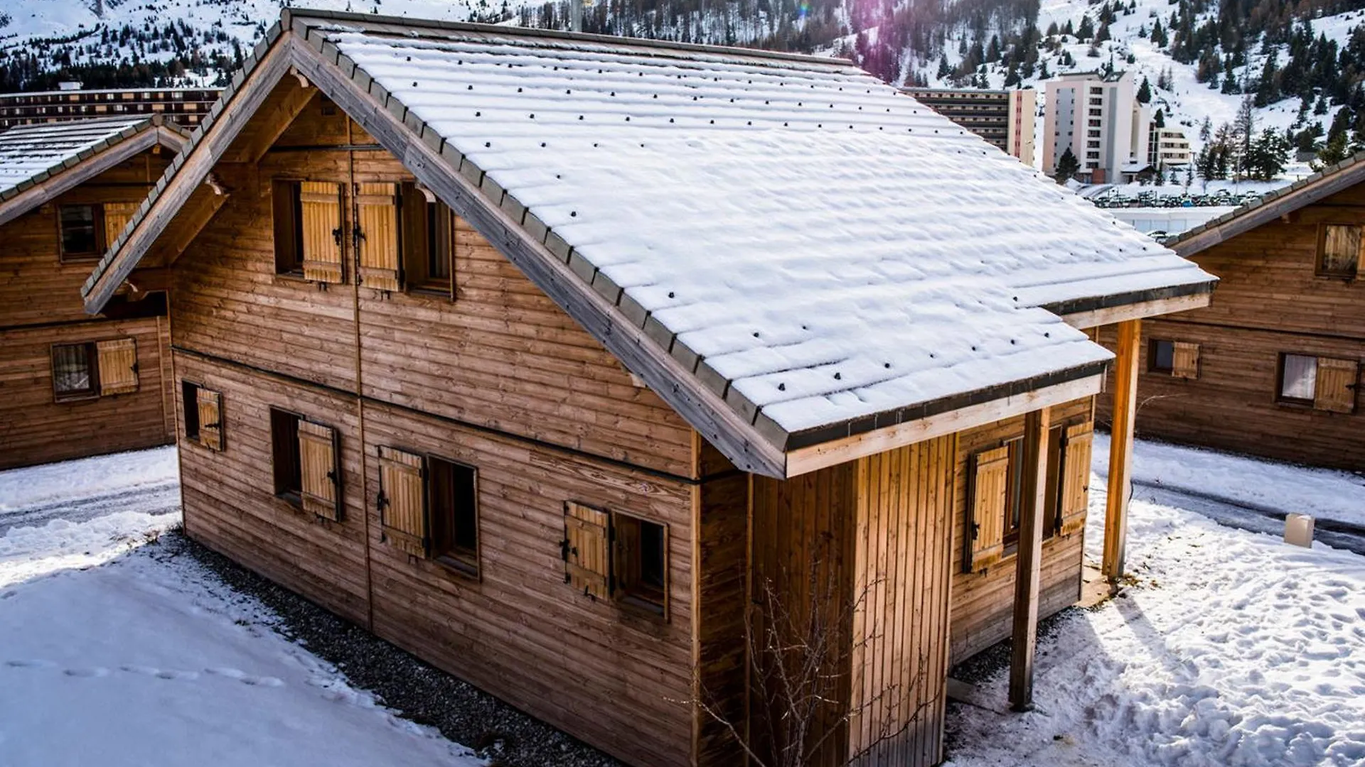 Chalet Mitoyen 3 Pieces 6 Pers. Avec Terrasse - Residence Le Hameau Du Puy, Superdevoluy - Fr-1-504-450 France